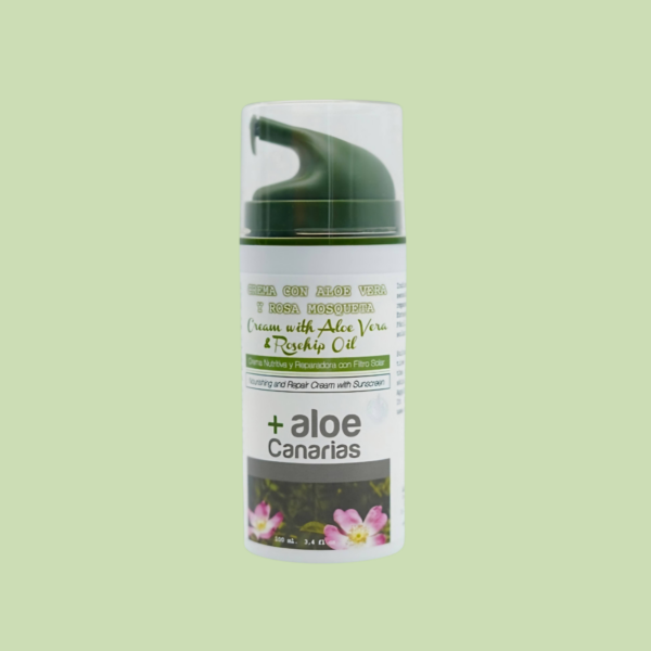 Aloe vera ja kibuvitsaõli toitev näokreem, 100ml