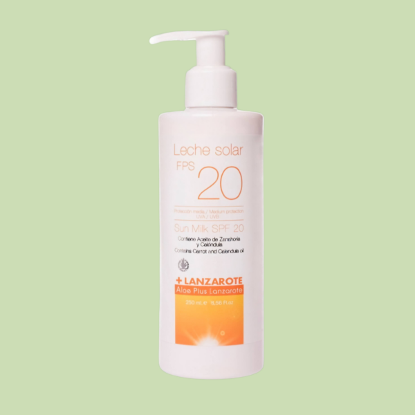 Aloe vera päikesekaitsekreem, SPF20  250ml