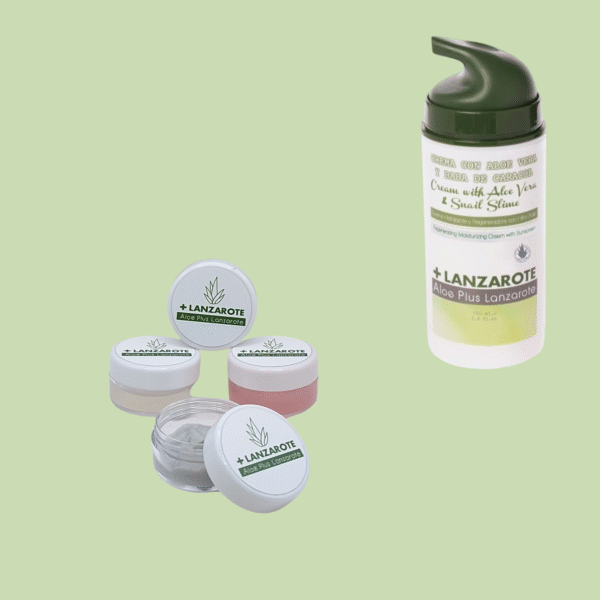 Aloe vera ja Snail Slim (teo lima) näokreem, TESTER 5g