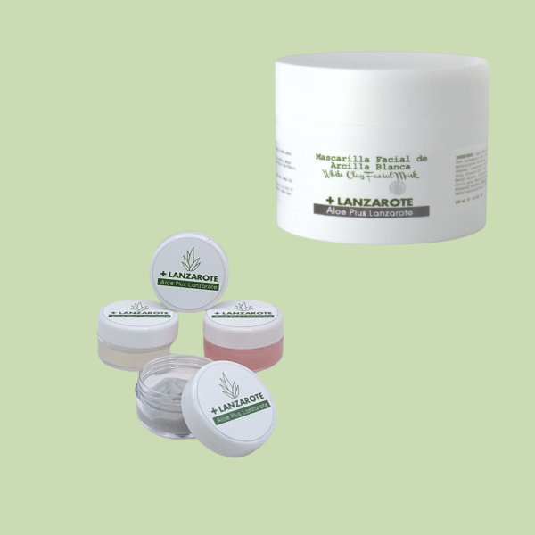 Aloe vera ja valge saviga näomask, TESTER 5g