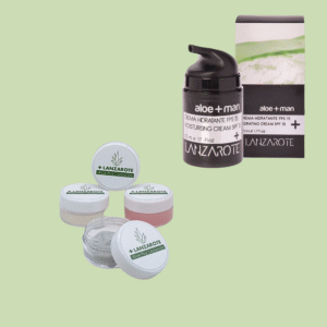 Aloe vera meeste niisutav näokreem (SPF15), TESTER 5g